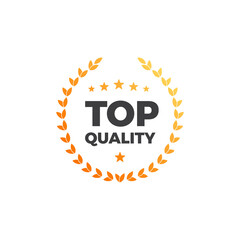 Top Quality Shopping Vector Label