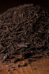 細かく砕いたチョコレート