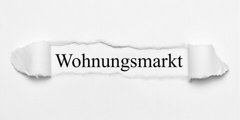 Wohnungsmarkt 