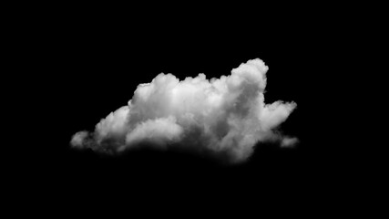 Collections of separate white clouds on a black background have real clouds. White cloud isolated...