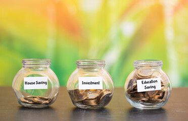 Money savings, investment, making money for future