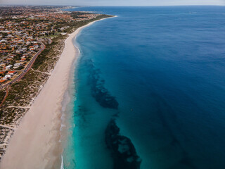 Surfing Mullaloo Beach Western Australia 