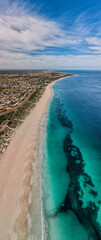 Surfing Mullaloo Beach Western Australia 