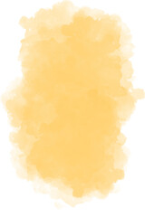 Yellow Autumn Watercolor Splashes Spots Clipart Yellow Orange Clip Art Watercolour Splodges Splotches Brush Strokes
