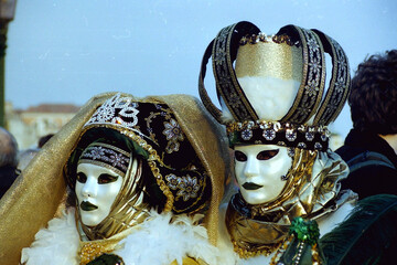 Venedig Karneval Masken