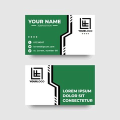 business card template. mock up vector.