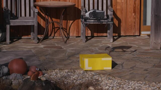 autonomous parcel drone delivery at the doorstep