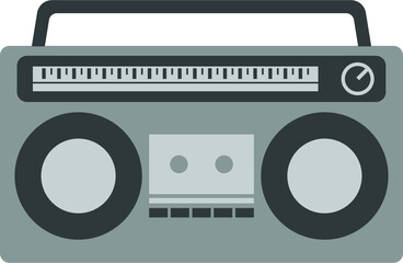 radio icon vector