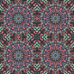 3d effect - abstract geometric fractal pattern