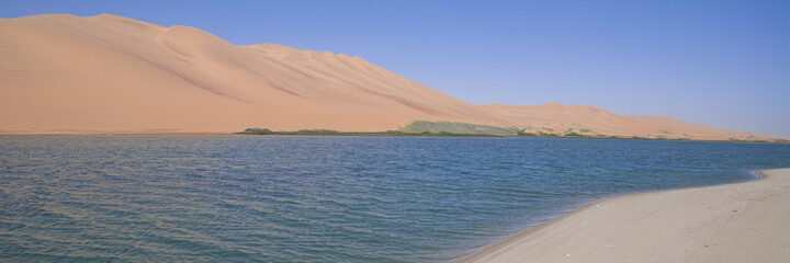the meeting place of the ocean and the desert