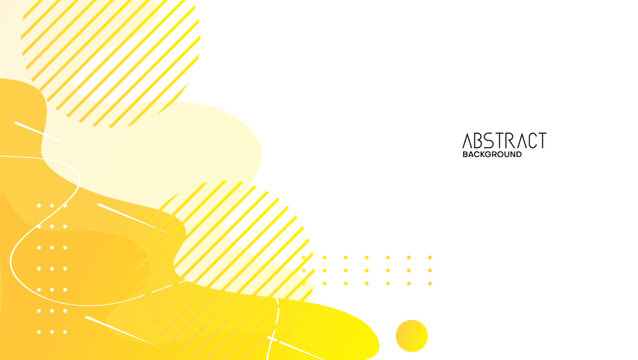 abstract fluid background with yellow color