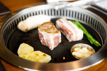 Korean pork barbecue