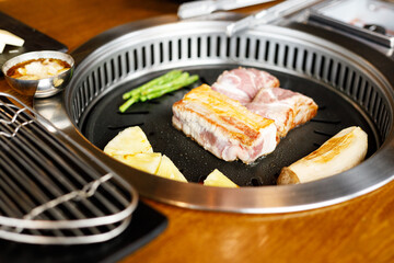 Korean pork barbecue