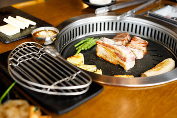 Korean pork barbecue