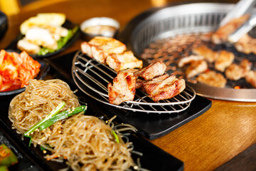 Korean pork barbecue