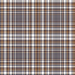 Brown Ombre Plaid textured Seamless Pattern