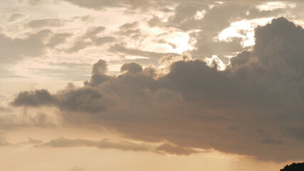 Dramatic cloudscape and sky abstract background.