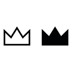 Crown symbol for your web site design, logo, app