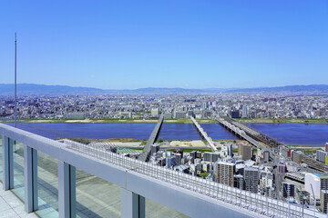 大阪市内の眺め
