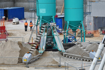centrale à béton
