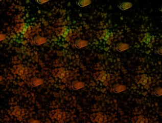 Imaginatory fractal background generated Image