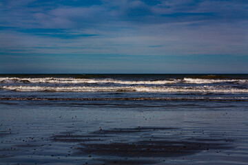 La playa en una tarde de otoño