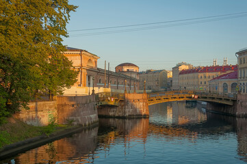 Obraz premium View of Malo-Konyushenny Bridge from the 2nd Garden Bridge.