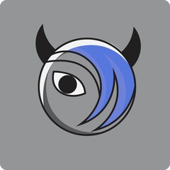 Vector illustration of monster icons perfect for kids t-shirts and crafts.