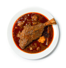 Braised Lamb Shank Massaman Curry