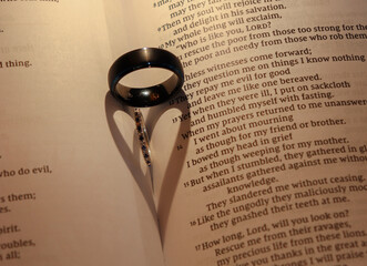 rings on a book