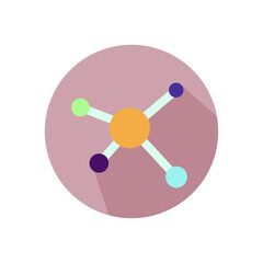 Flat Science Icon Art Design