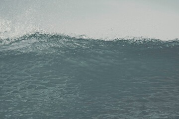 Close up of an ocean wave
