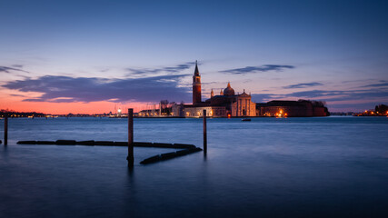 Naklejka premium venice sunset 