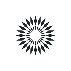 Water lily Lotus logo Flower logo - beauty spa flower symbol wellness health meditation beauty luxury natural fitness yoga lifestyle treatment petals salon organic calming cosmetics