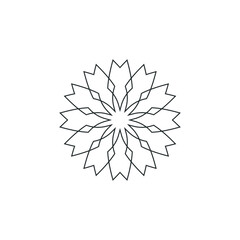 Water lily Lotus logo Flower logo - beauty spa flower symbol wellness health meditation beauty luxury natural fitness yoga lifestyle treatment petals salon organic calming cosmetics