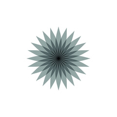 Obraz premium Water lily Lotus logo Flower logo - beauty spa flower symbol wellness health meditation beauty luxury natural fitness yoga lifestyle treatment petals salon organic calming cosmetics