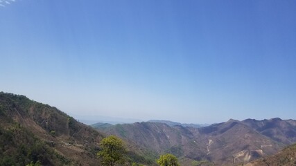 landscape in the morning