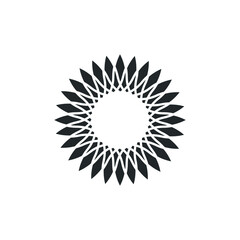 Water lily Lotus logo Flower logo - beauty spa flower symbol wellness health meditation beauty luxury natural fitness yoga lifestyle treatment petals salon organic calming cosmetics
