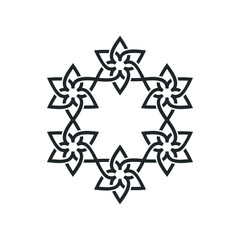 Water lily Lotus logo Flower logo - beauty spa flower symbol wellness health meditation beauty luxury natural fitness yoga lifestyle treatment petals salon organic calming cosmetics