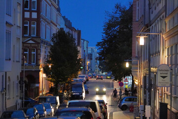 Schönes Schwerin bei Nacht