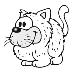 baby fat cat (comics, illustrations)
