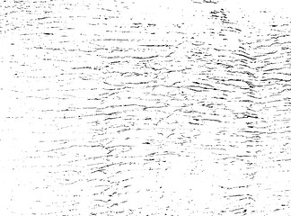 Distressed overlay texture of rough surface, cracked wood, tree bark. Grunge background. one color graphic resource.