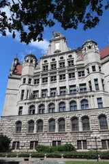 Fototapeta na wymiar Leipzig City Hall, Germany