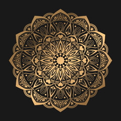 Mandala Abstract Pattern, Mandala Islamic Background, Mandala Template