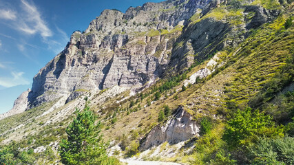 landscape in the mountains