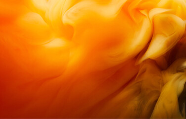Ink in water background