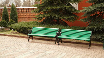 bench in the park