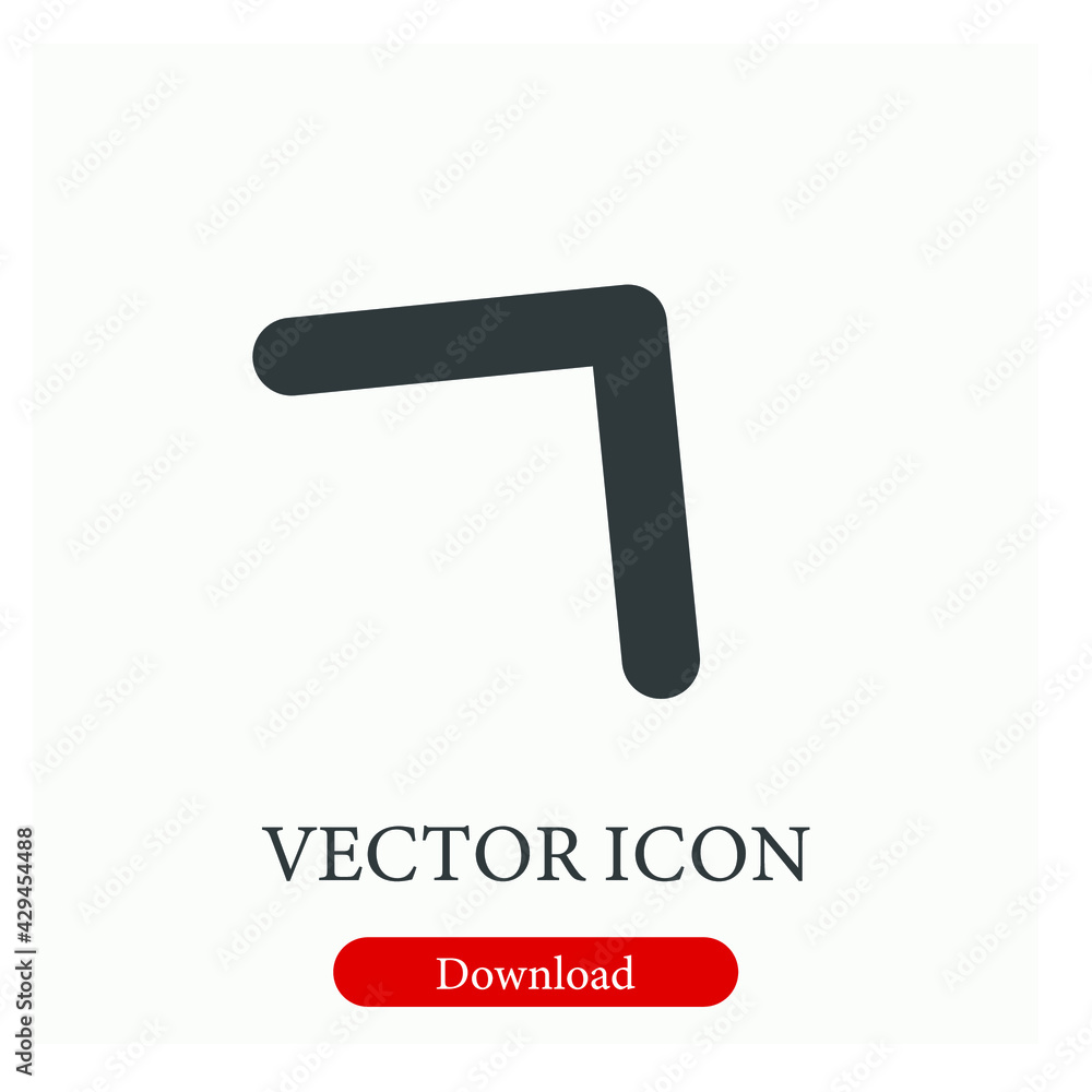 Poster logo vector icon. editable stroke. linear style sign for use on web design and mobile apps, logo. sy