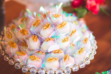 fine sweets for wedding party