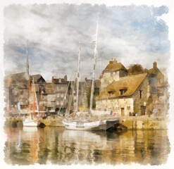 Fototapeta premium Honfleur